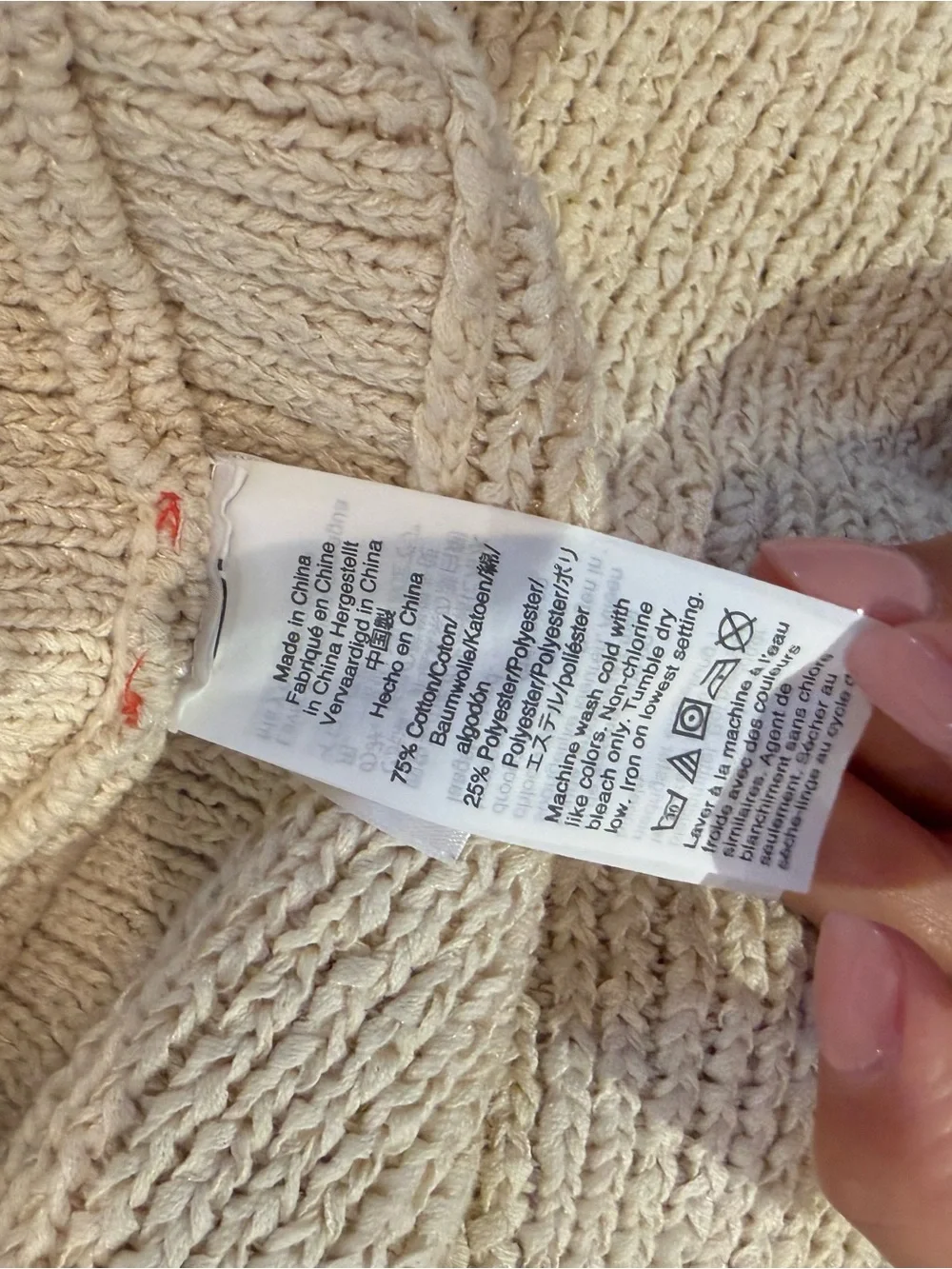 J. Crew sleeveless knit cable